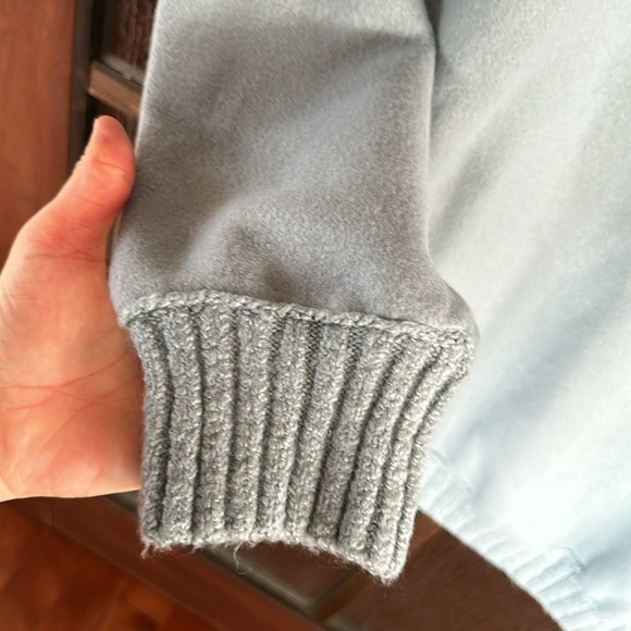 Free People Emily knit and soft felted button up sweatshirt size Medium NWT - Picture 13 of 17